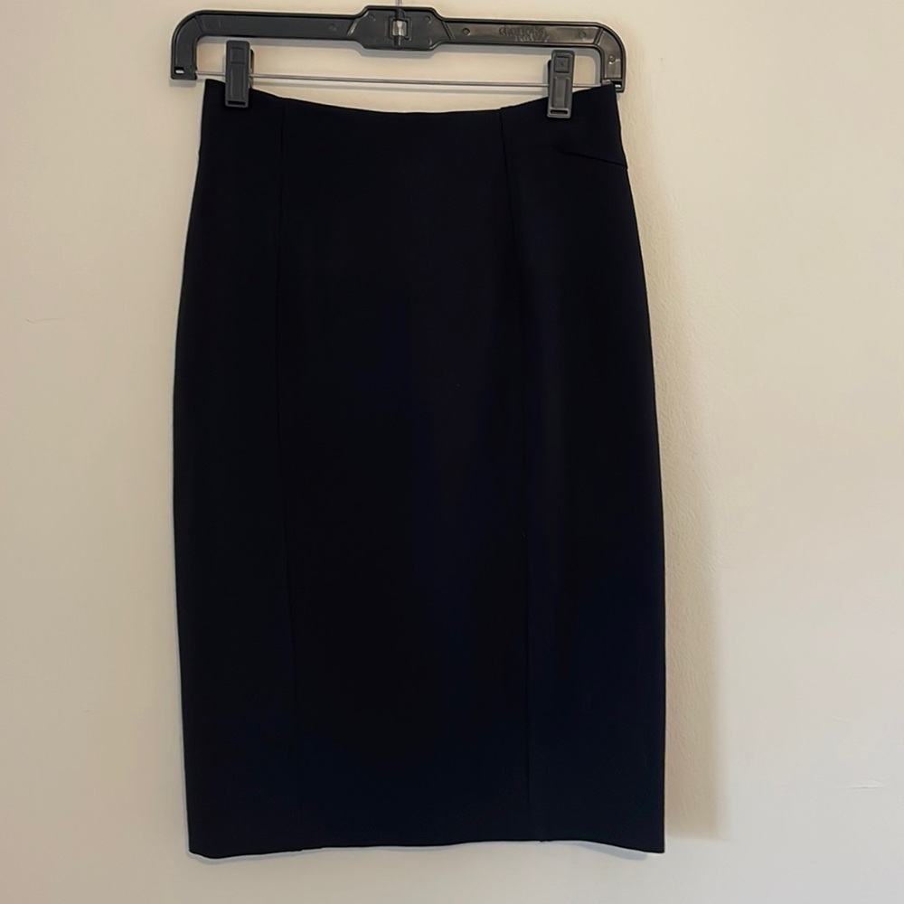 NWT stretch black pencil skirt